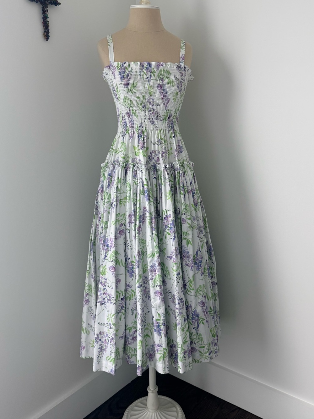 Hill House Seraphina Wisteria Midi Dress